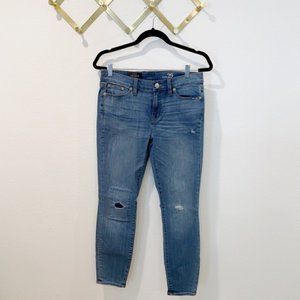 J Crew Cone Denim Toothpick Jeans Skinny Fit Sz 29